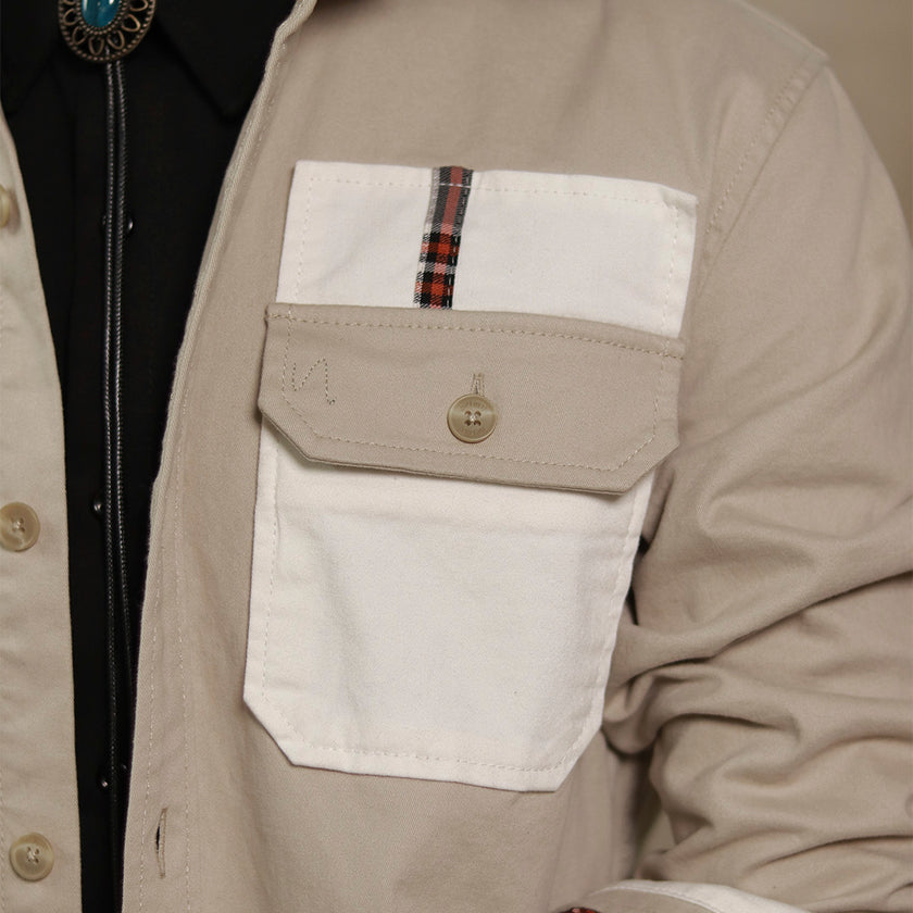 CHAQUETA MASCULINA SAFARI