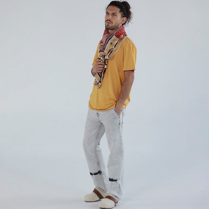 JERSEY VINTAGE MOSTAZA