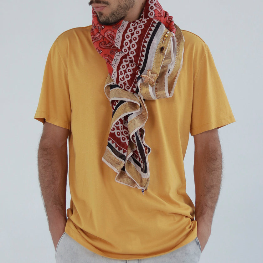 JERSEY VINTAGE MOSTAZA