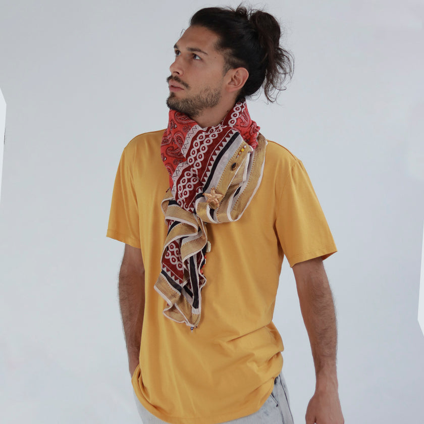 JERSEY VINTAGE MOSTAZA