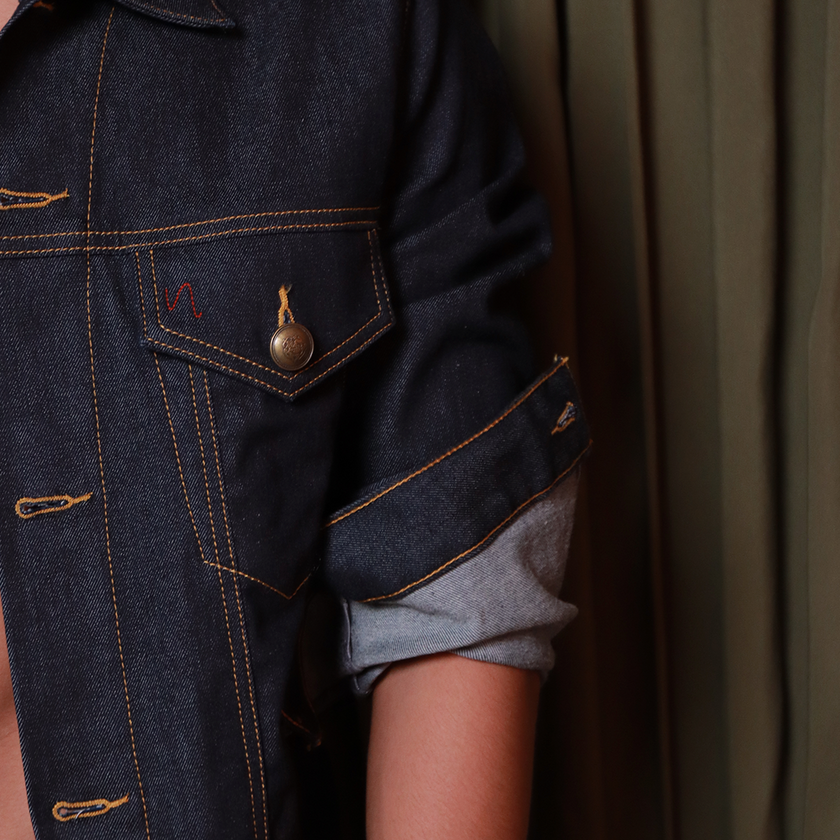 CHAQUETA DENIM MASCULINA