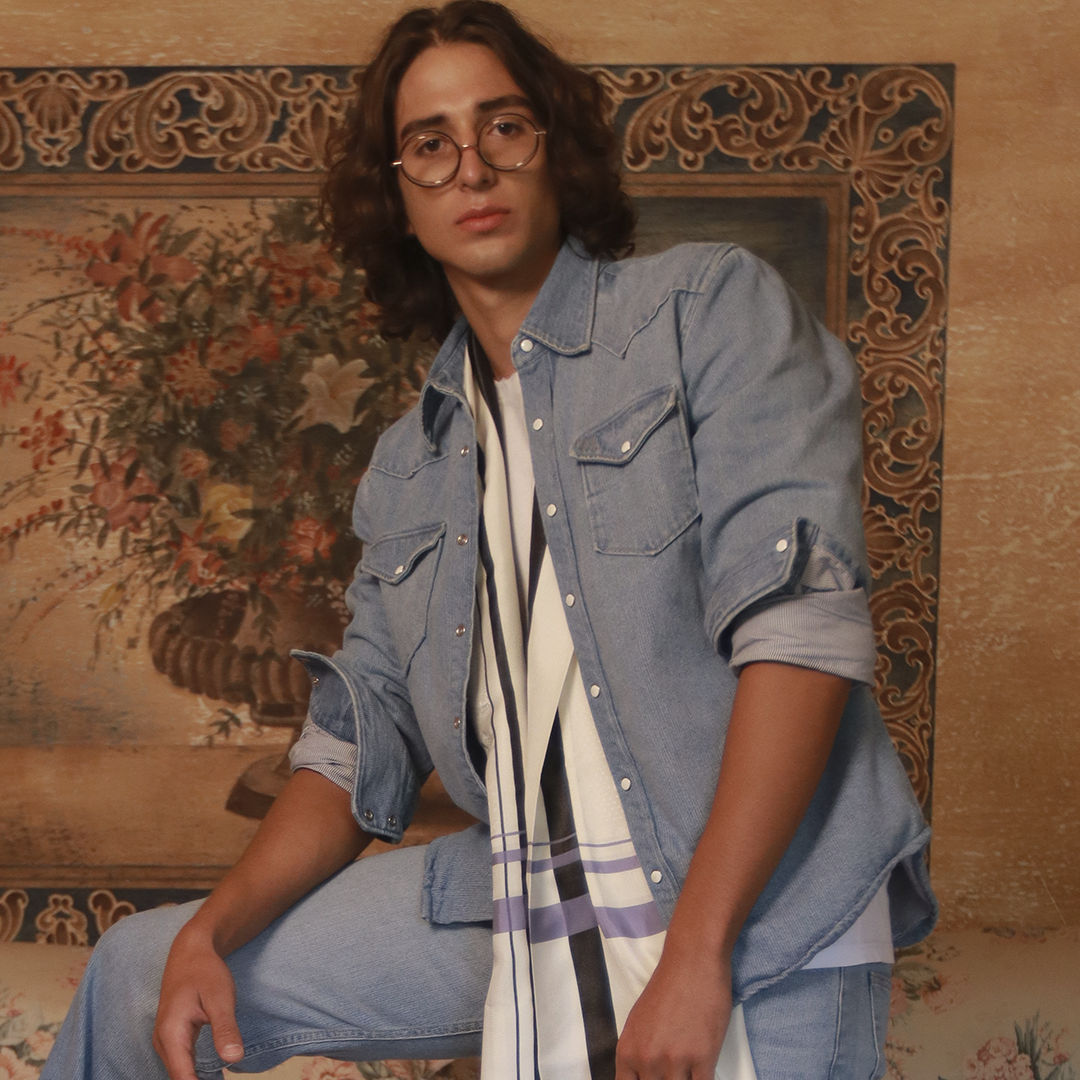 CAMISA DENIM RAYATIZA