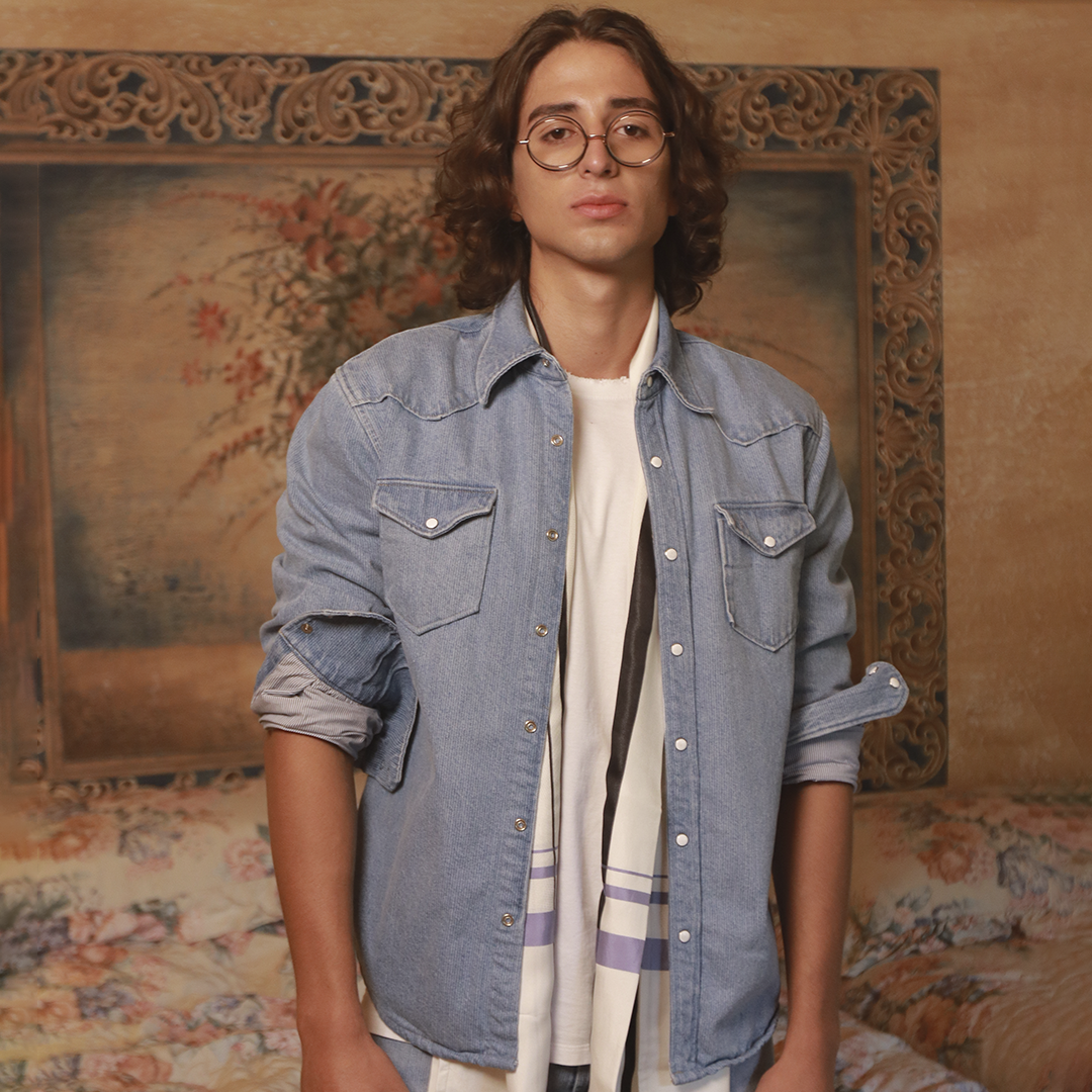 CAMISA DENIM RAYATIZA