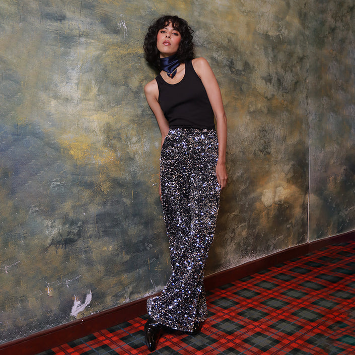 PANTALÓN LENTEJUELA