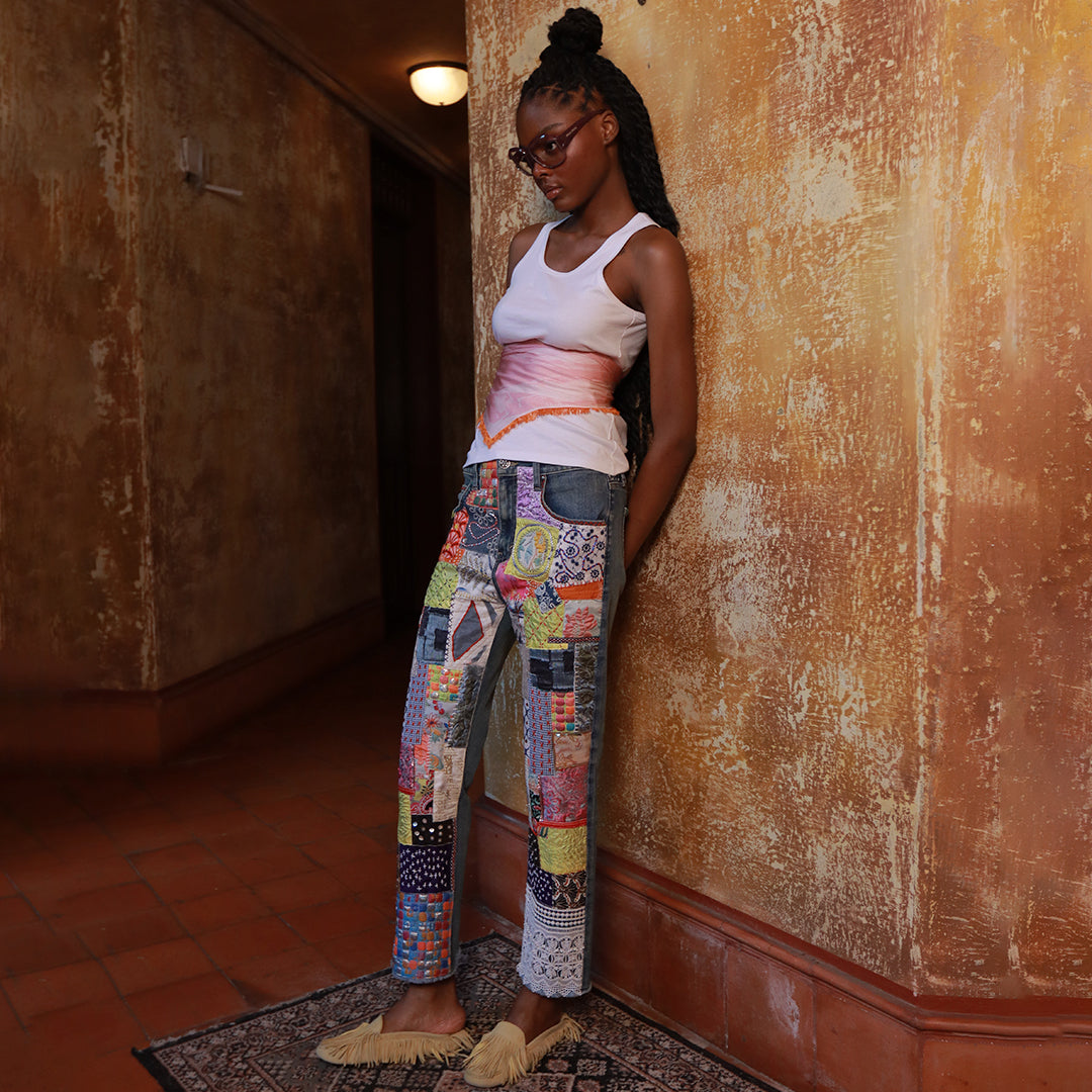 JEAN VITNAGE PARCHES