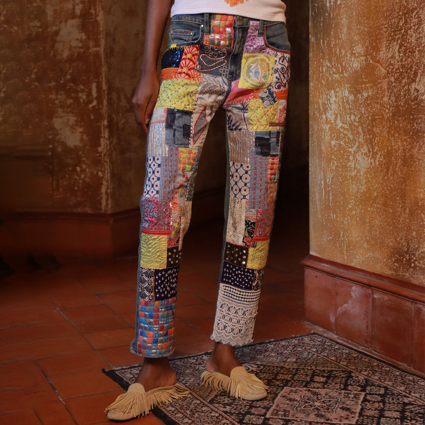 JEAN VITNAGE PARCHES