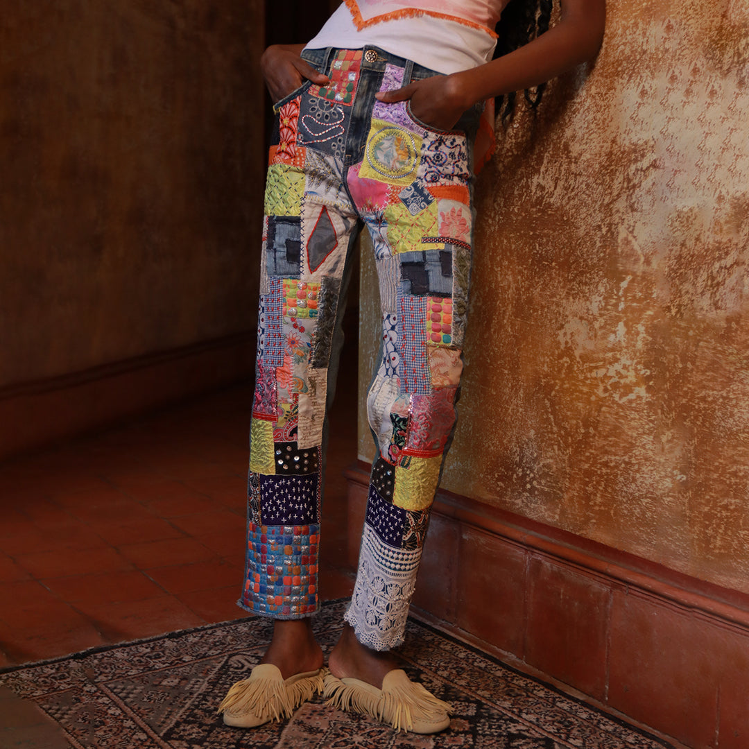 JEAN VITNAGE PARCHES