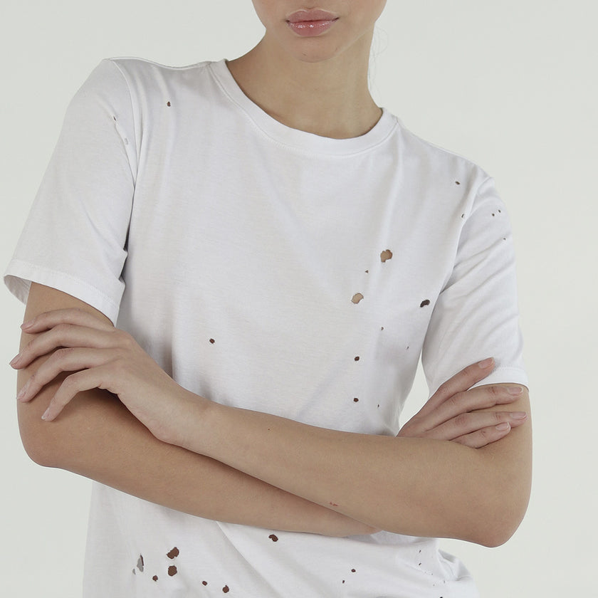 Camiseta Vintage Blanca