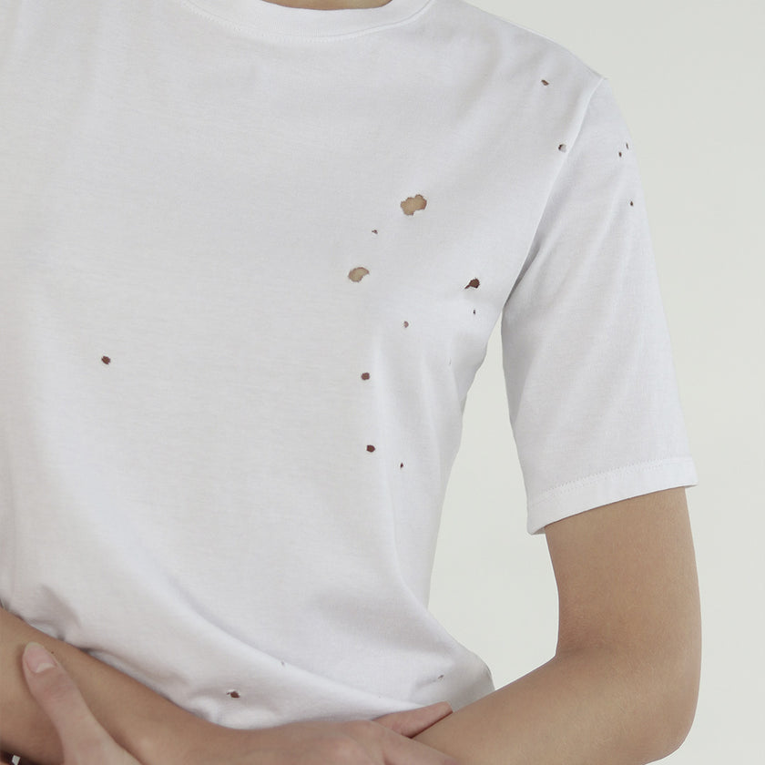 Camiseta Vintage Blanca