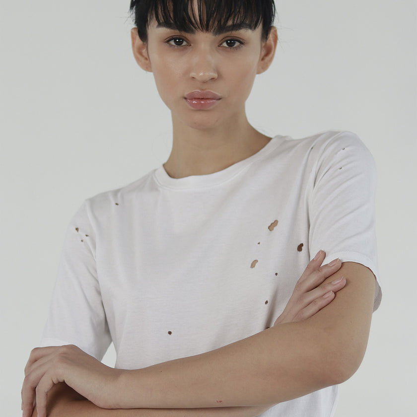 Camiseta Vintage Blanca