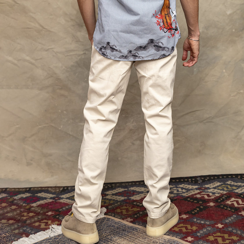 Pantalón masculino Beigue